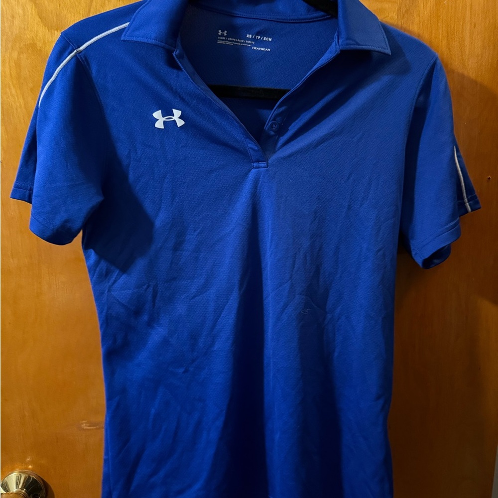Under Armour Blue Polo Shirt